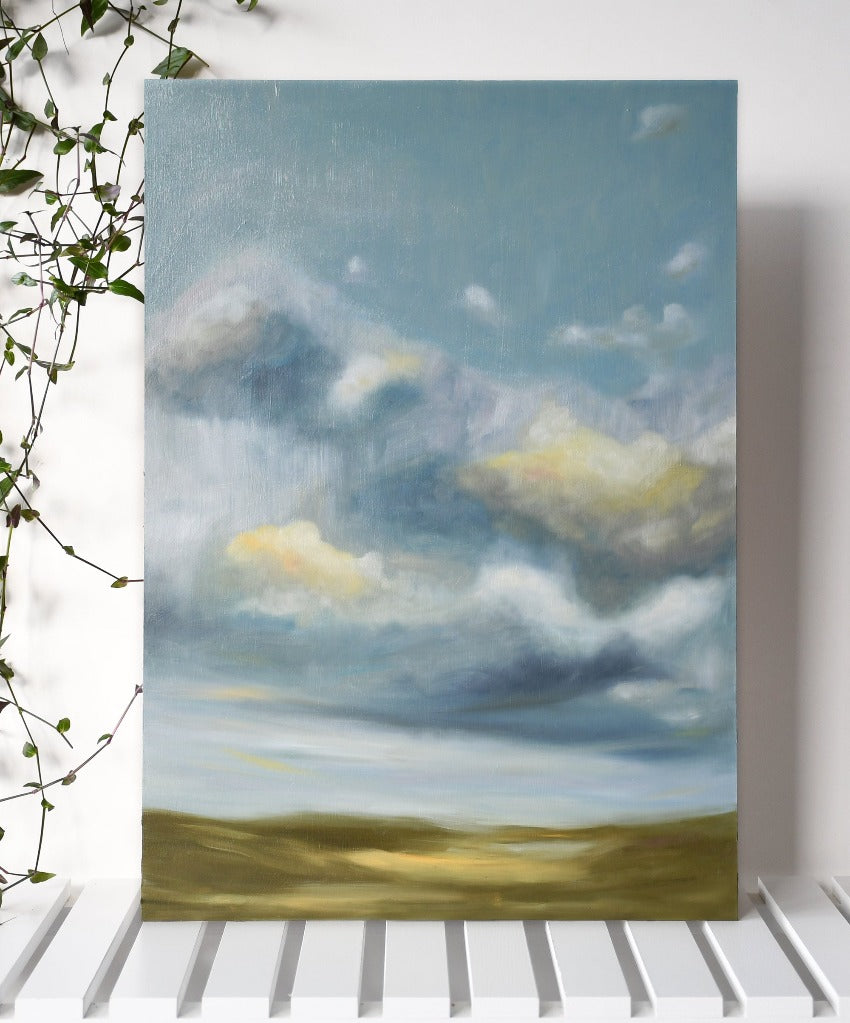 Cloudscape Oil Painting