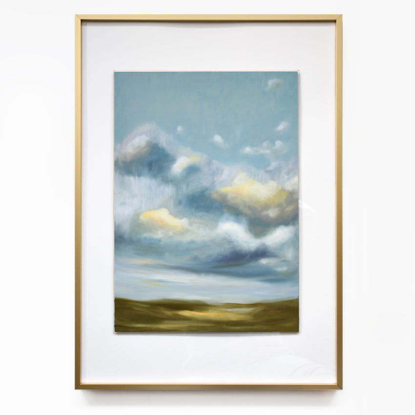 Cloudscape Oil Painting