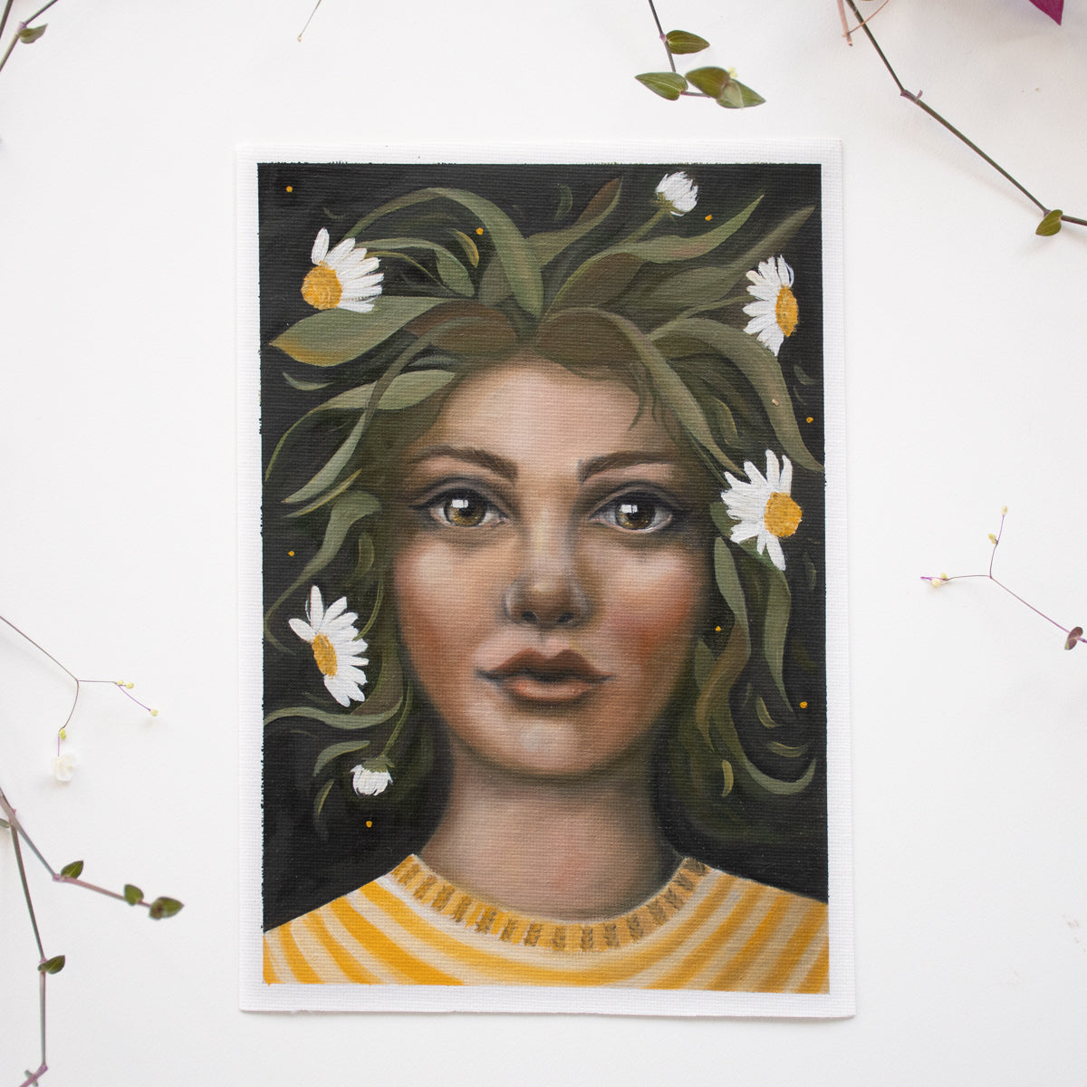 Daisy - original oil portrait