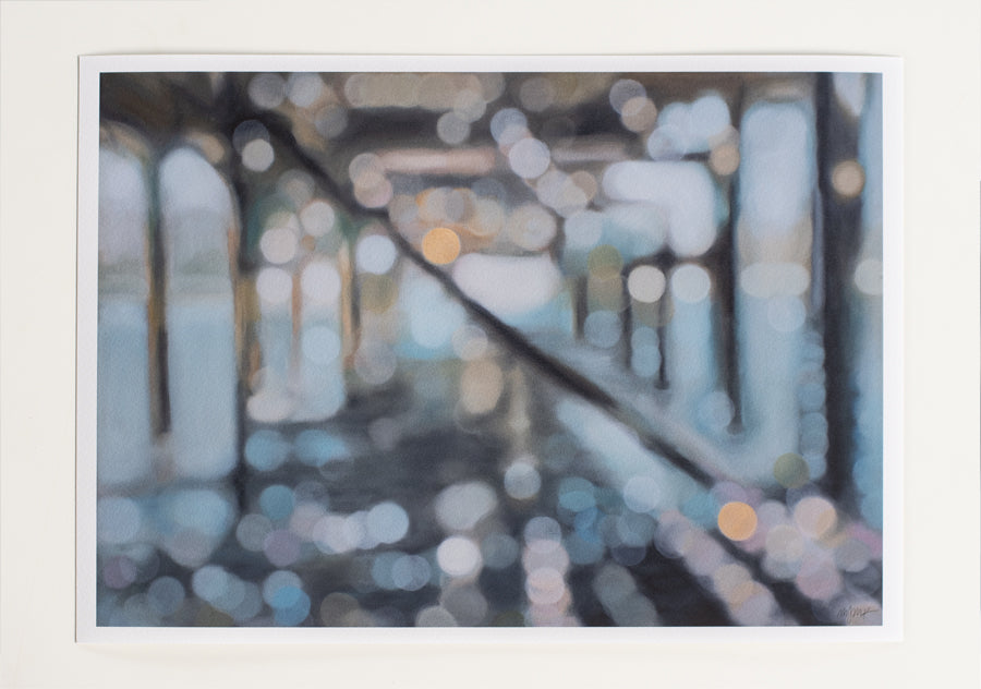 Light Leaks - Fine art print of original painting