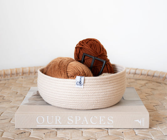 Rope Tray - medium basket